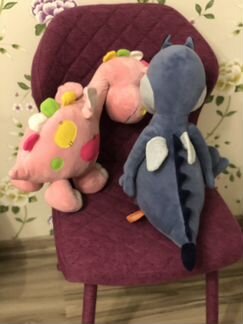 Игрушка мягкая дракончики б/у