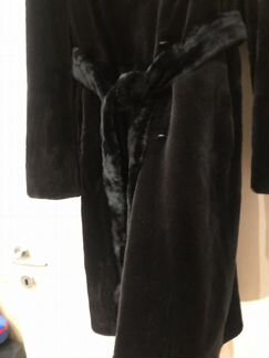 Шуба-пальто норка стриженная