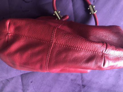 Сумка мешок натуральная кожа