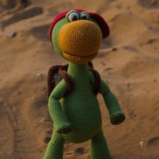 Вязанная игрушка ручной работы