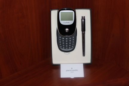 Стильный калькулятор и ручка Pierre Cardin, Италия