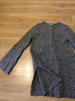 Кардиган женский с разрезами по бокам