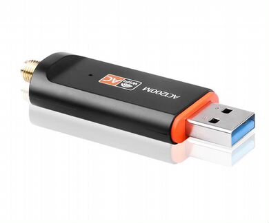 USB WiFi адаптер 2.4G/5G 1200Mbps с антенной