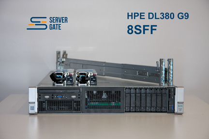 Сервер HP DL380 G9 8SFF 2x E5-2680v3 256 GB