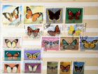 Марки почтовые,бабочки,животный и растительный мир объявление продам