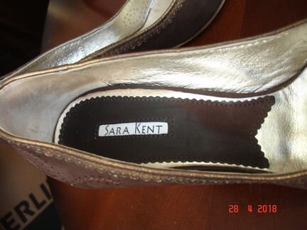 Туфли замшевые. Италия