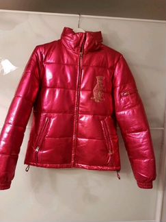 Кожаная женская куртка