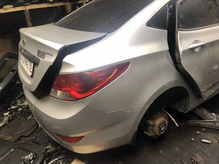 Четверть задняя правая на хундай салярис