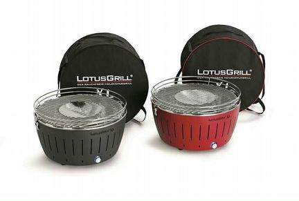Бездымный угольный гриль LotusGrill (Германия)