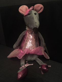 Игрушка мышка-балерина Maxi toys luxury