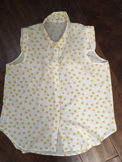 Блузка mango,шорты Collins, балетки furla