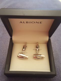 Запонки albionе новые