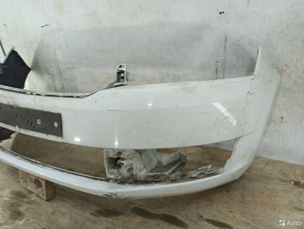 Бампер передний Skoda Rapid 1