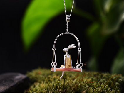 Серебряная подвеска/кулон 