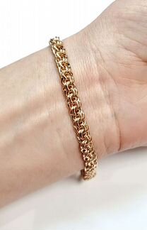 Золотой браслет бисмарк