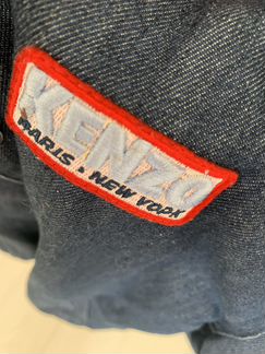 Куртка джинсовая. На подкладе.Kenzo. Рост 130-145