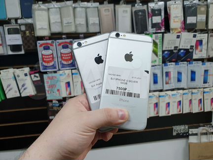 iPhone 6 64 черный/белый
