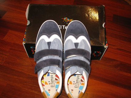 Новые сникеры El Tempo, Испания, нат. кожа