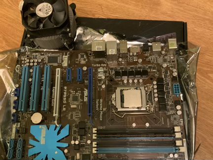 Материнская плата Asus P7p55d, CPU- Intel i5-750 2