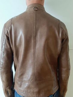 Кожаная куртка Mango