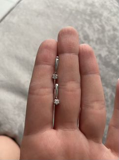 Серьги с бриллиантами