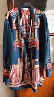 Блуза шёлк Versace collection oversize