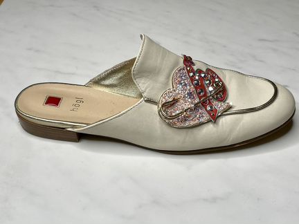 Мюли (лоферы с открытой пяткой) Högl, украшены стр