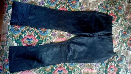 Брюки кожаные женские 48-50 р