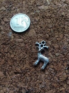 Подвеска ключик, олень, бемби, ласточка, соска