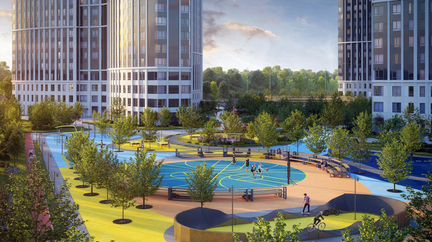 Квартира-студия, 46.3 м², 26/39 эт.