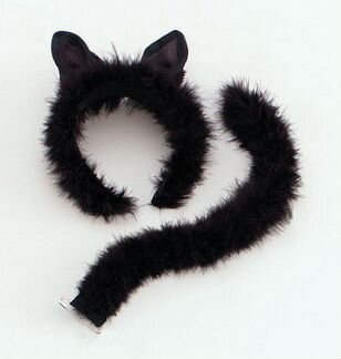 Аксессуар карнавальный Bristol Novelty Ltd Набор пушистой черной кошечки (14-1-889)