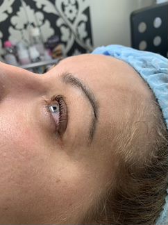 Ламинирование ресниц и бровей