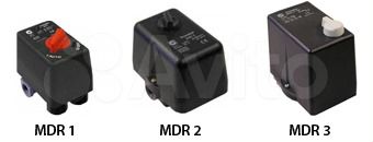 Реле давления (прессостаты) mdr1, mdr2, mdr3 Condo