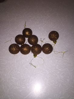 Елочные игрушки из пластика б/у