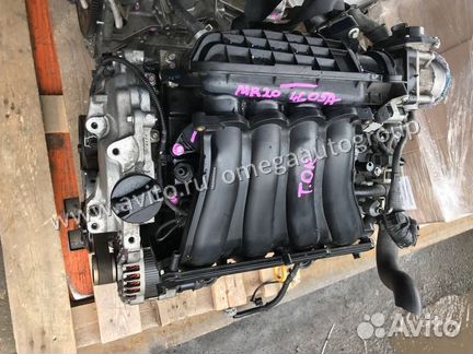 MR20DE MR20 2.0л Двигатель Nissan X-Trail Qashqai