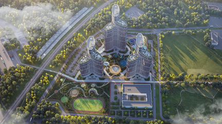 Квартира-студия, 46.3 м², 26/39 эт.