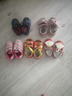 Детская обувь для девочек 19 размер 20 размер