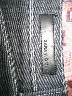 Джинсовая юбка zara woman