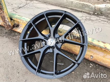 HRE глянец черный R18 4-100 для Kia Rio