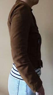 Кожаная куртка Muubaa (44 Rus, 10 UK)