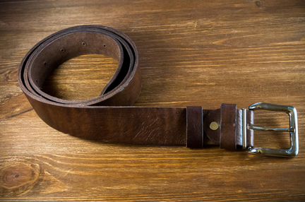 Ремень Кожаный Мужской Натуральная Кожа Бычья кожа