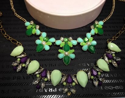 Чокер бусы бижутерия