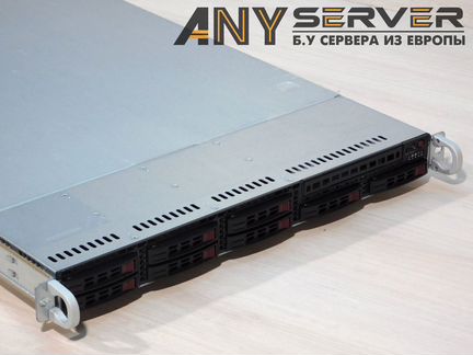 Сервер Supermicro 1027R 2xE5-2640 96Gb 8x2.5
