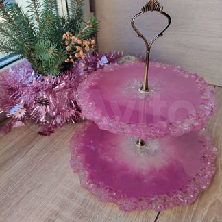 Ваза, фруктовница из эпоксидной смолы