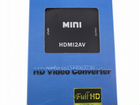 Видеоконвертер hdmi в композитный cvsb+аудио L/R