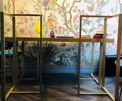 Ножки латунные для дизайнерского стола