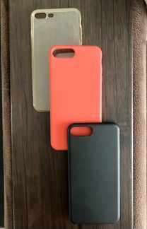 Чехол на iPhone 8 plus набором 3 шт