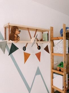 Детская полочка самолёт