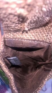 Новый чехол из мешковины с речными ракушками