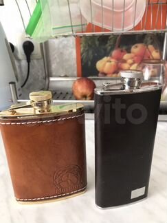 Фляжка карманная 150-180 мл винтаж